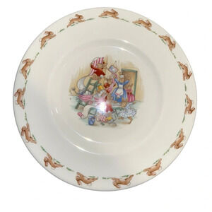 Bunnykins 1936 Royal Doulton UK Plate Dish